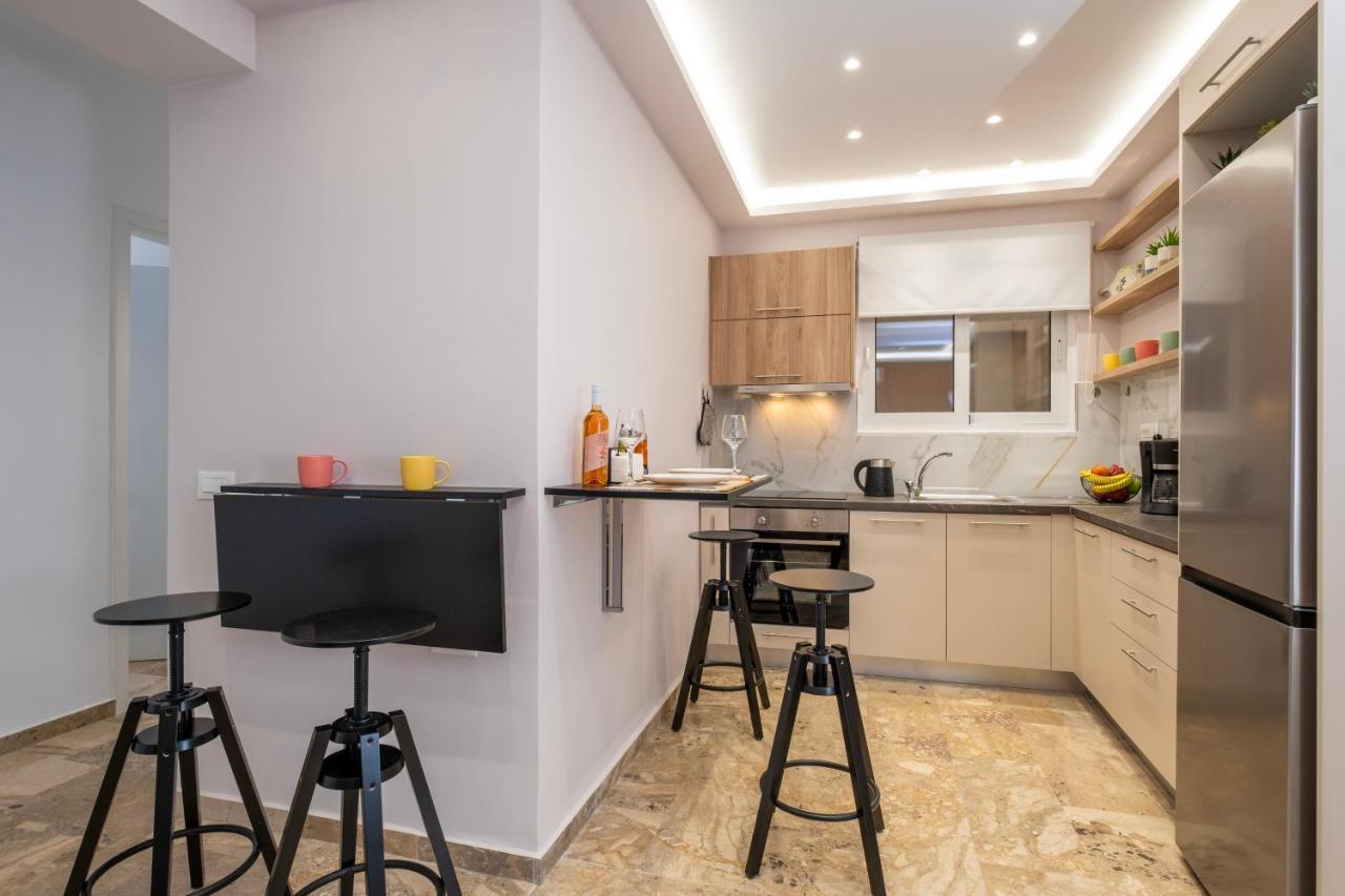 Urban Elegance, 3-Bedroom Flat In Heart Of Chania Chania  ภายนอก รูปภาพ