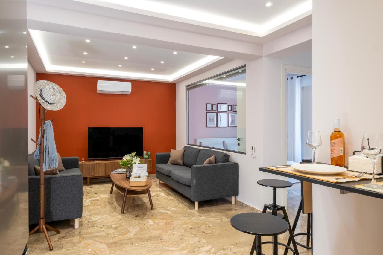 Urban Elegance, 3-Bedroom Flat In Heart Of Chania Chania  ภายนอก รูปภาพ