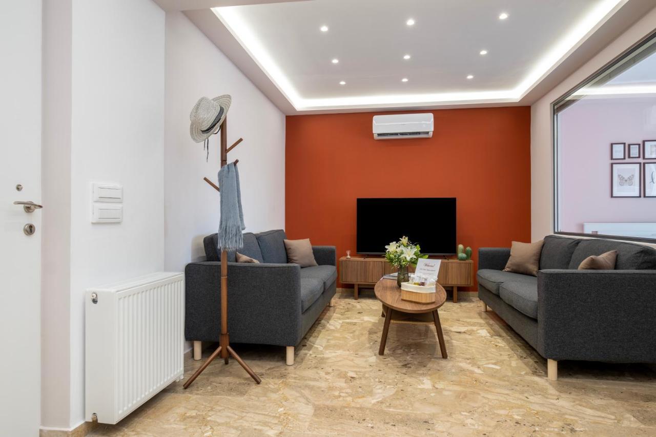 Urban Elegance, 3-Bedroom Flat In Heart Of Chania Chania  ภายนอก รูปภาพ