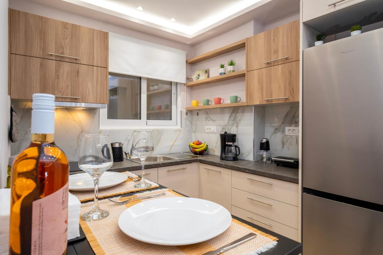 Urban Elegance, 3-Bedroom Flat In Heart Of Chania Chania  ภายนอก รูปภาพ